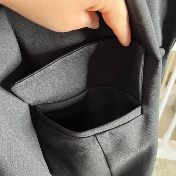 The Ultimate Stretch Long One Button Blazer Casual Wear Women’s Size 26 #693 - Picture 6 of 12